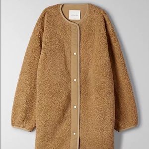 Wilfred Free Sherpa Long Liner Jacket